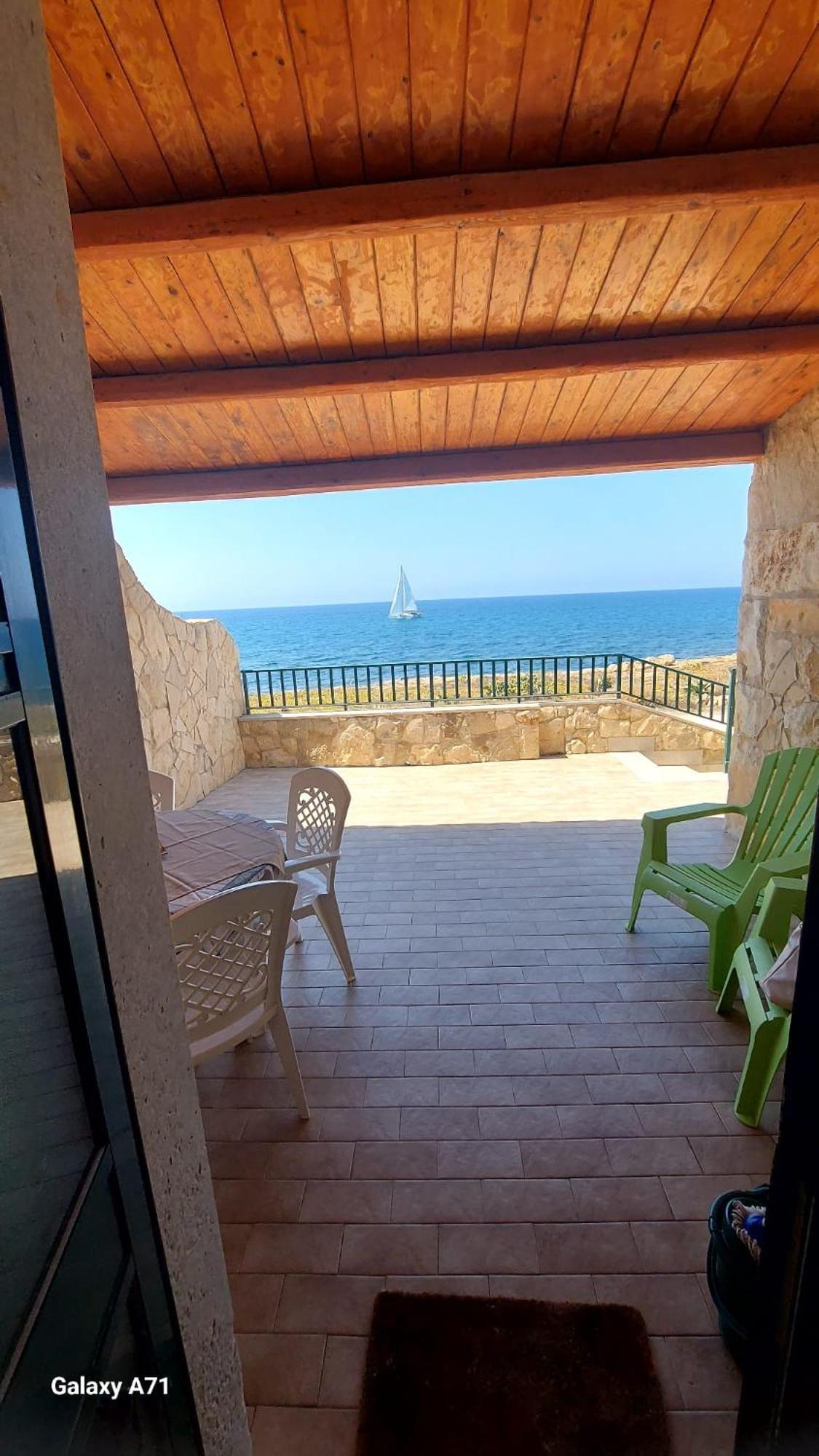Villa Casa Fronte Mare Puro Relax Cava dʼAliga Exterior foto